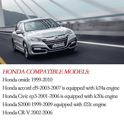 Miniatura 5 de Chenx 4 juegos de conectores de bobina de encendido para Honda Accord Odyssey cívico CRV compatible con enchufe de mazo de cables de bobina de