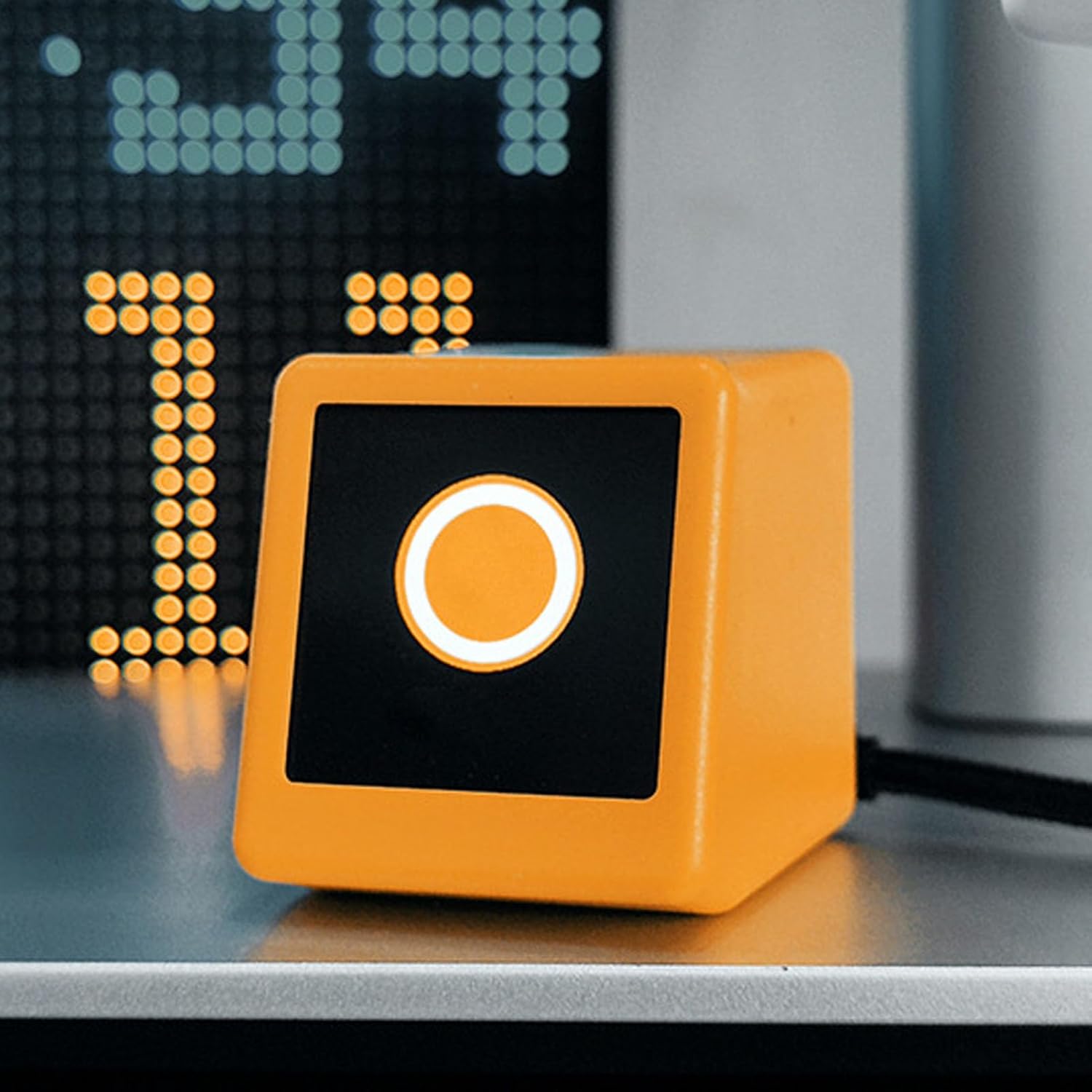 AUNMAS Cryptocurrency Display Stock Quote Digital Clock with Weather Update Personalized Photo Album 2.4G WiFi Connection Touch Control for Smartphone Tablet Computer