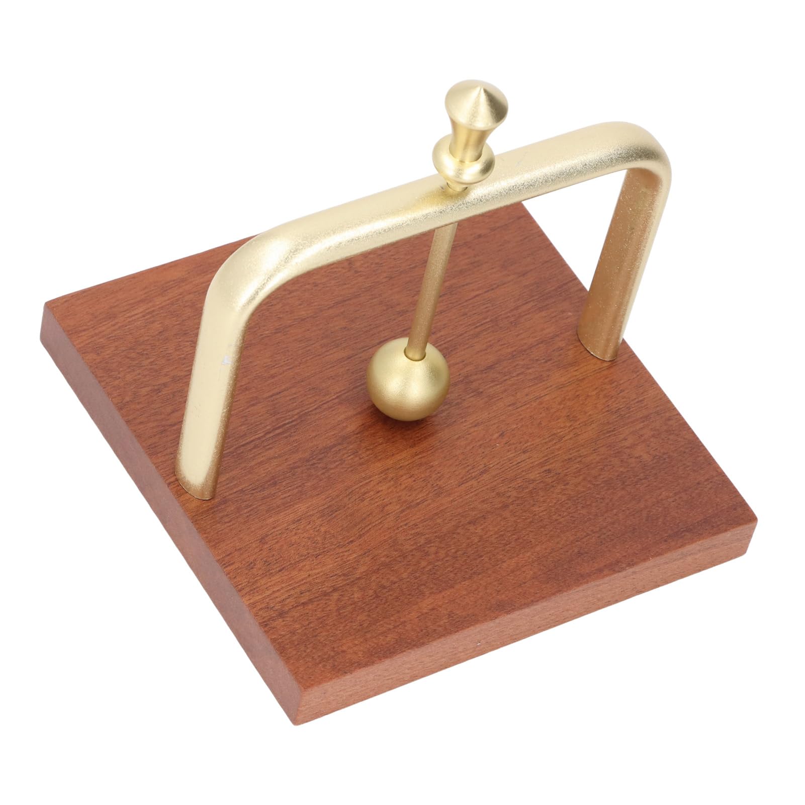 Ejoyous Servilletero de Mesa Servilletero de Madera con Base de Madera Maciza y Estante de Metal 14 X 14 X Cm Bola de Elevación Dispensador de Mesa Compacto para el Hogar Restaurante Cafetería Hotel