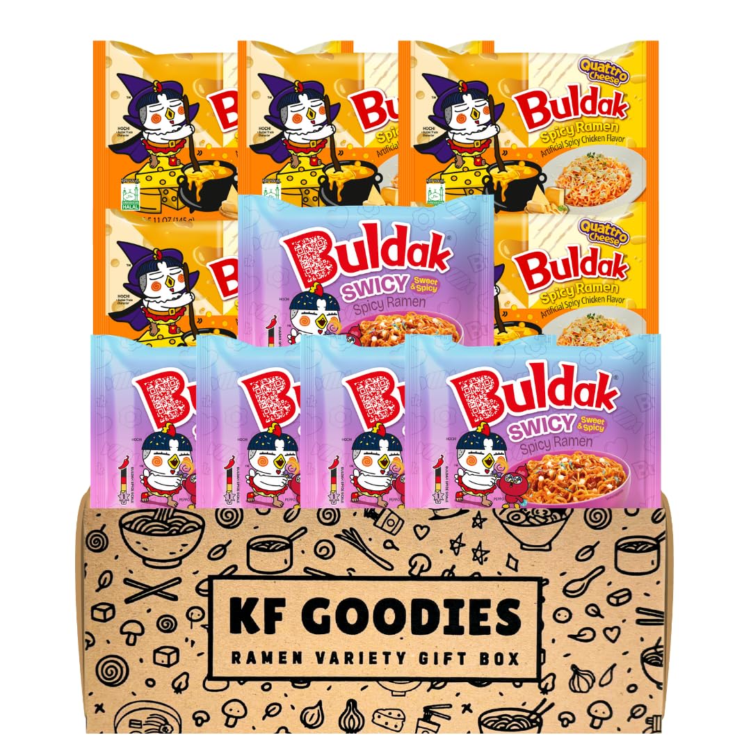 Amazon.com: KF GOODIES Korean Ramen Variety Pack Gift Box (10