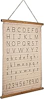 Vista 1 de Creative Co-Op Decoración de pared de alfabeto y números