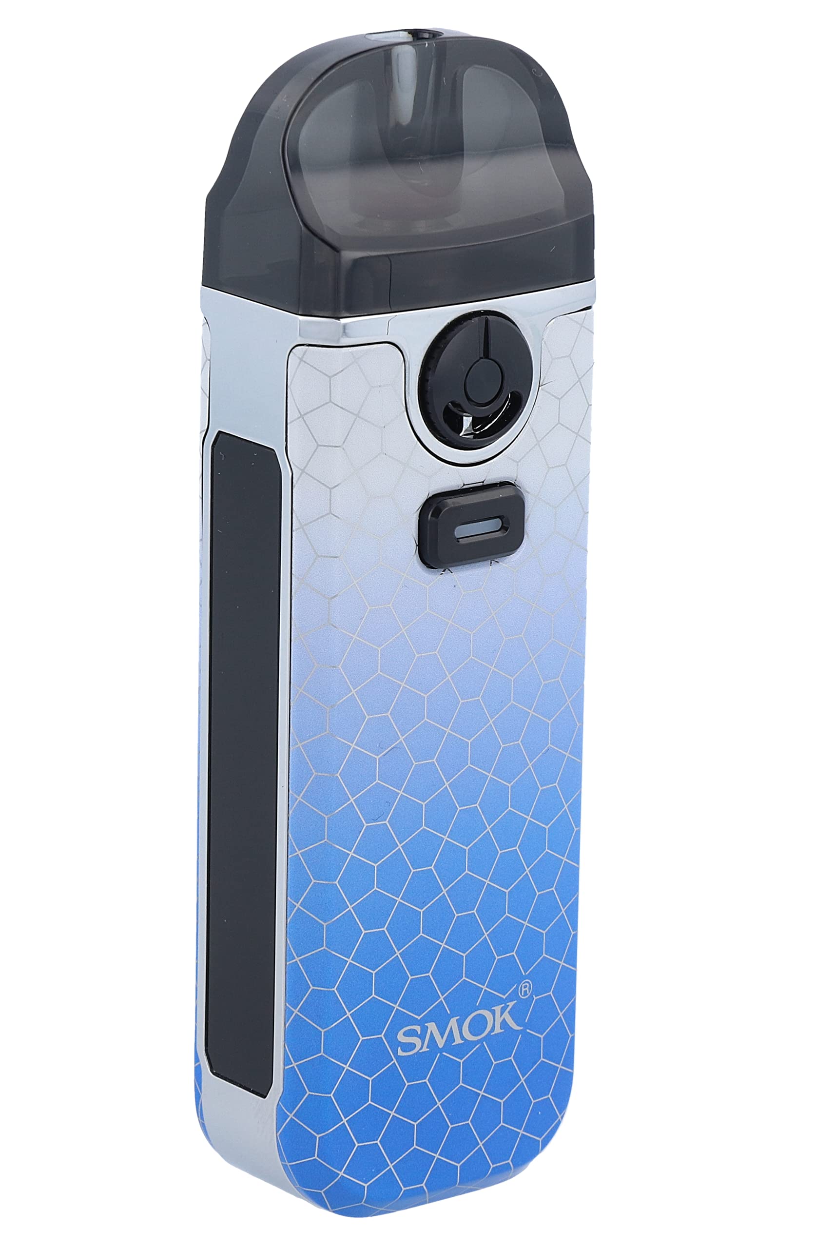 SMOK E Zigarette Starter Set Original Nord 4 Kit - 2000mAh Batterie Farbe, Blau-grau, 1 stück
