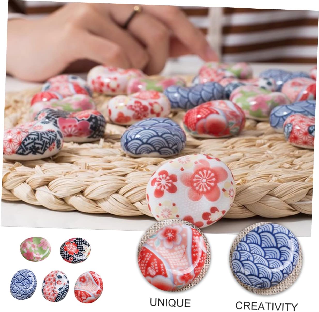 箸置き 6個 箸置き フォークホルダー 中華箸置き 調理器具収納ラック スプーンスタンド 食器スタンド セラミックスプーンレスト 装