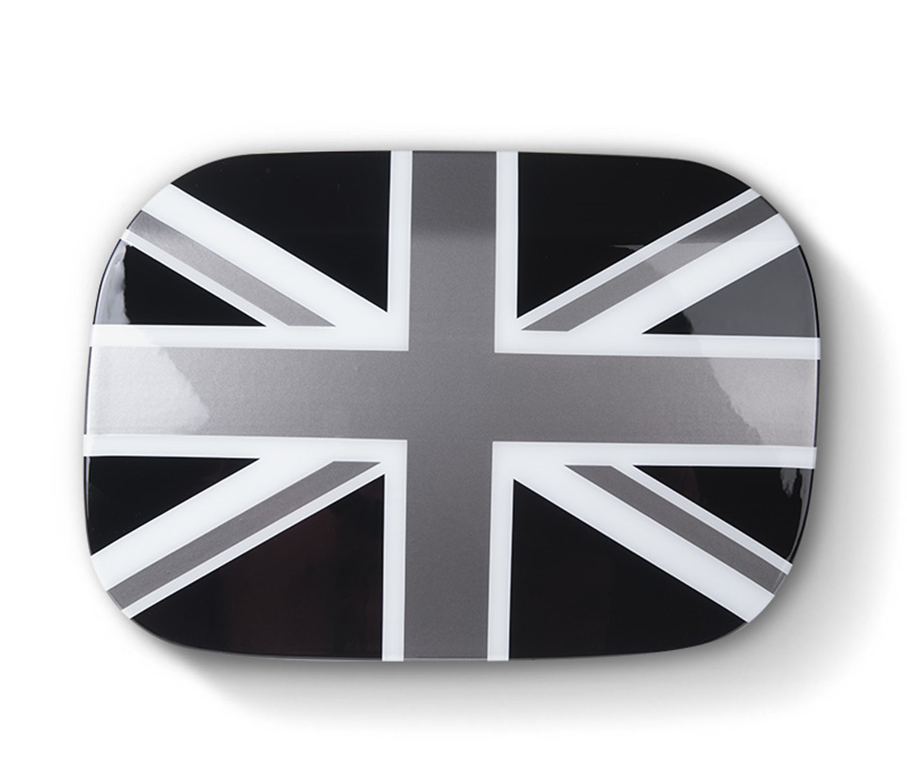 Gas Tank Door Cover Fuel Cap Cover Gas Lid Cover for Mini Cooper ONE/S/JCW Clubman Countryman Covertible Hatchback Hardtop (F60 Countryman, Union Jack Black)