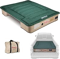 Pittman Outdoors AirBedz Pro3 Mid-Size Short Bed Air Mattress (6'-6.5') - Truck Bed Camping with Built-in Pump, Wheel Well Fit & 25% More Coverage