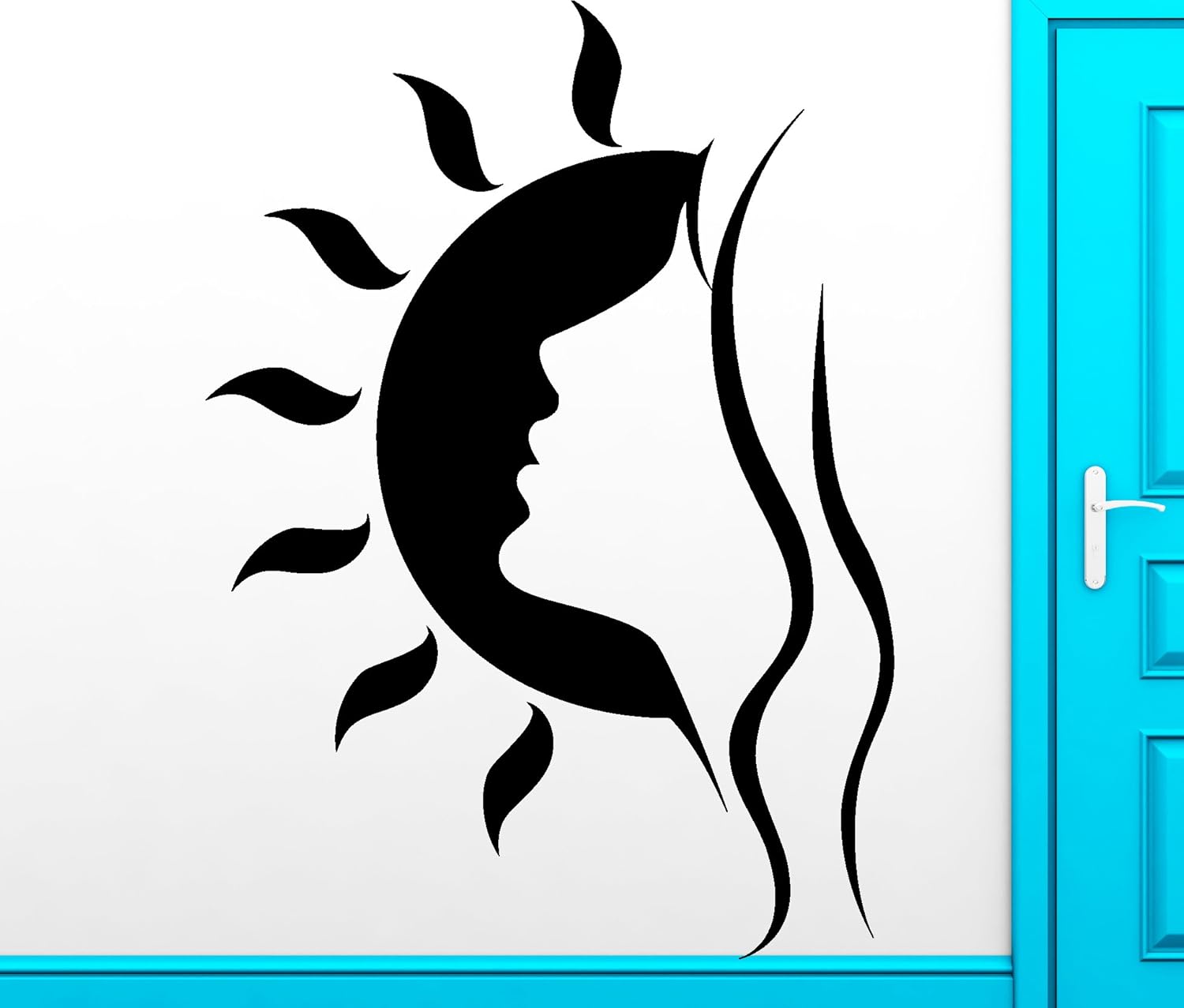 Amazon.com: Wall Stickers Vinyl Decal Sun Beach and Sexy Girl Vacation ...