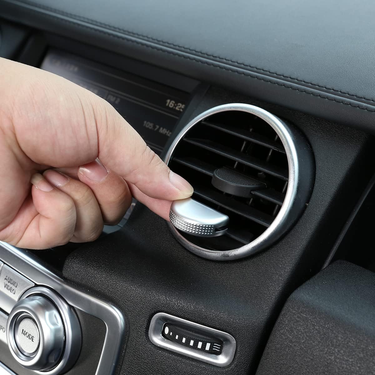 Car Vent Outlet Trim for Land Rover Discovery 3 Discovery 4 LR3 LR4 Air Conditioner Vent Outlet Trim Car Interior Decoration Accessories