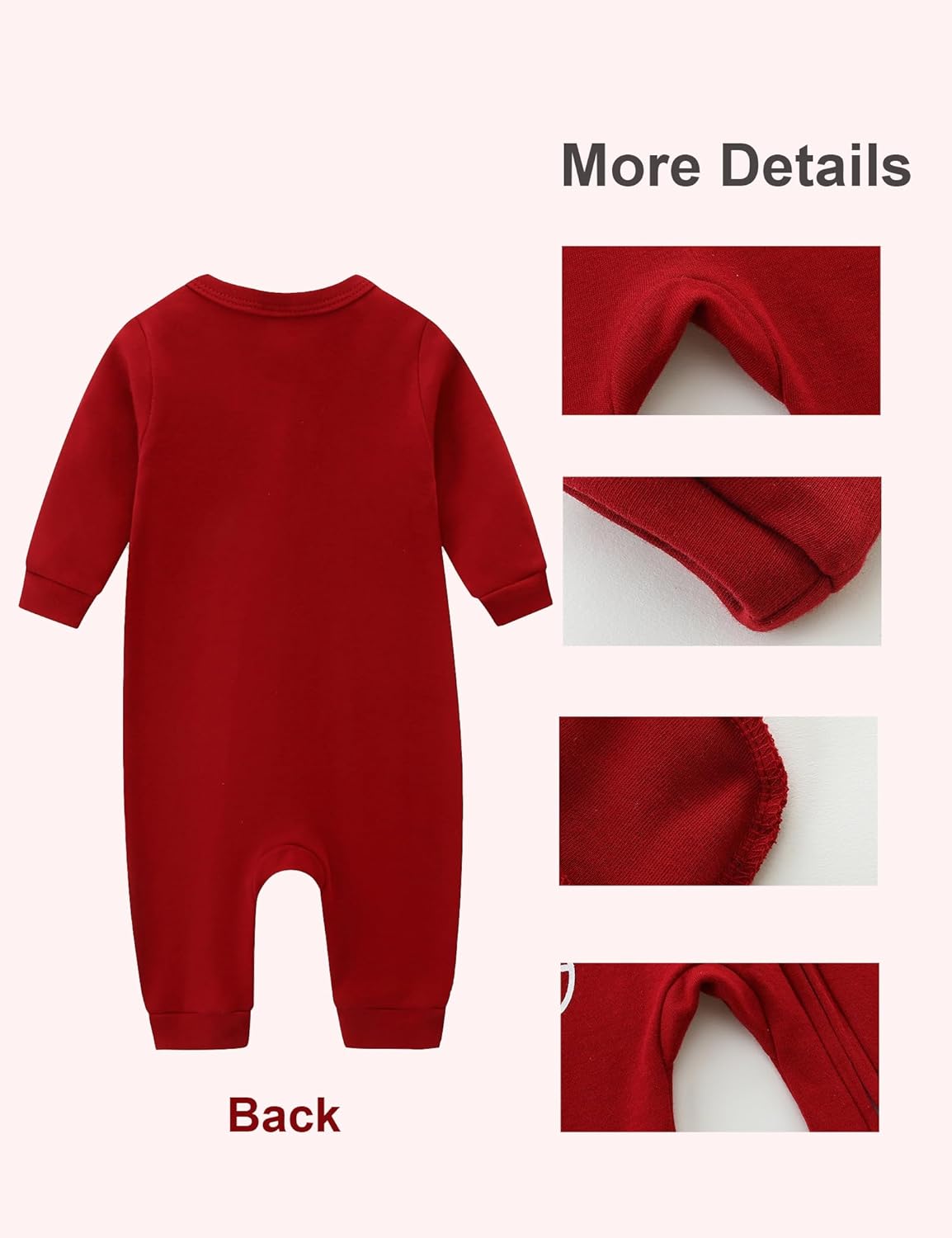 Newborn Boy Clothes Letter Print One Piece Romper Cotton Baby Coming Home Outfits 3Pcs Little Brother Outfit - Image 7