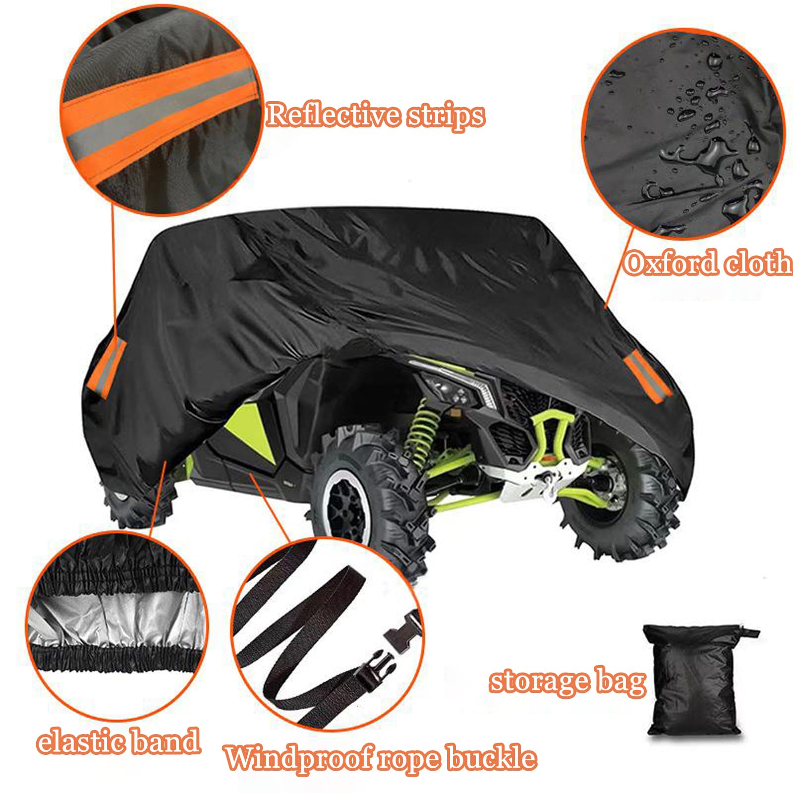 Amazon.com: Heavy Duty UTV Cover for Can-Am Commander MAX 1000R
