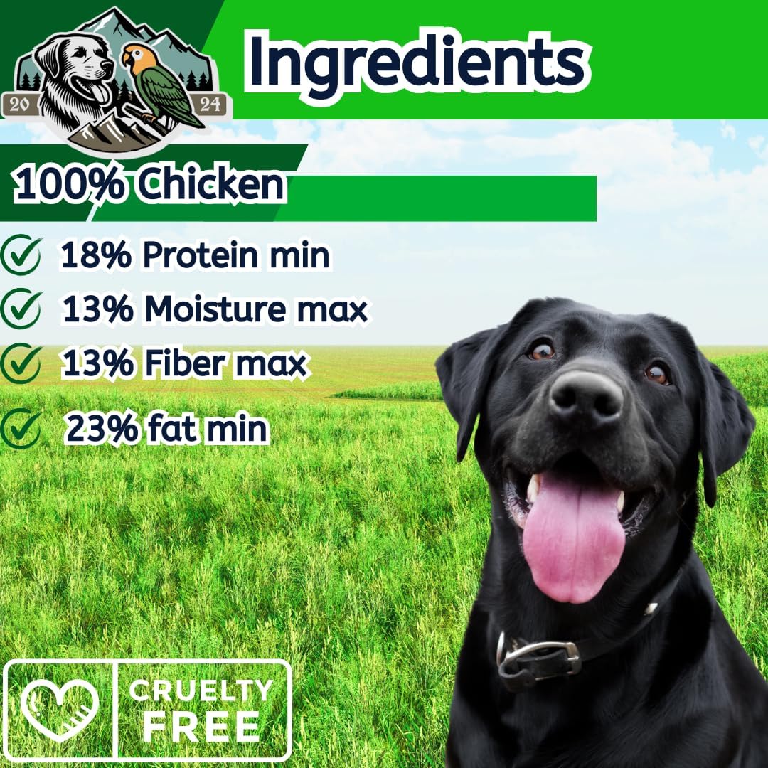 Exquisite Pets (40)-Pack of Chicken Feet for Dogs All-Natural, No Nails Premium Quality Dehydrated Dog Treats