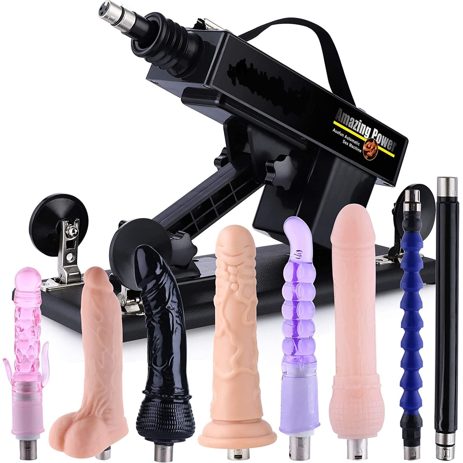 - Sěx Máquinas Automáticas para Mujer Pareja, Śexhine Empuje Ajustable con 8 Accesorios, Maquina Śexừal con Coñsolådør para Púnto Ġ Vaĝinàl Y Juègo Ānal, para Mäsťurbación Femenina