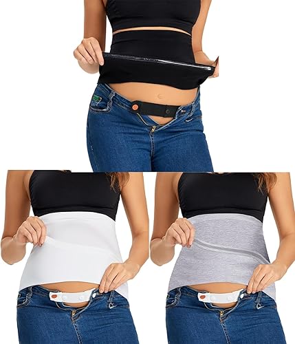 Combinación de extensores de camisas de maternidad y pantalones extensores de cintura, banda de maternidad sin costuras