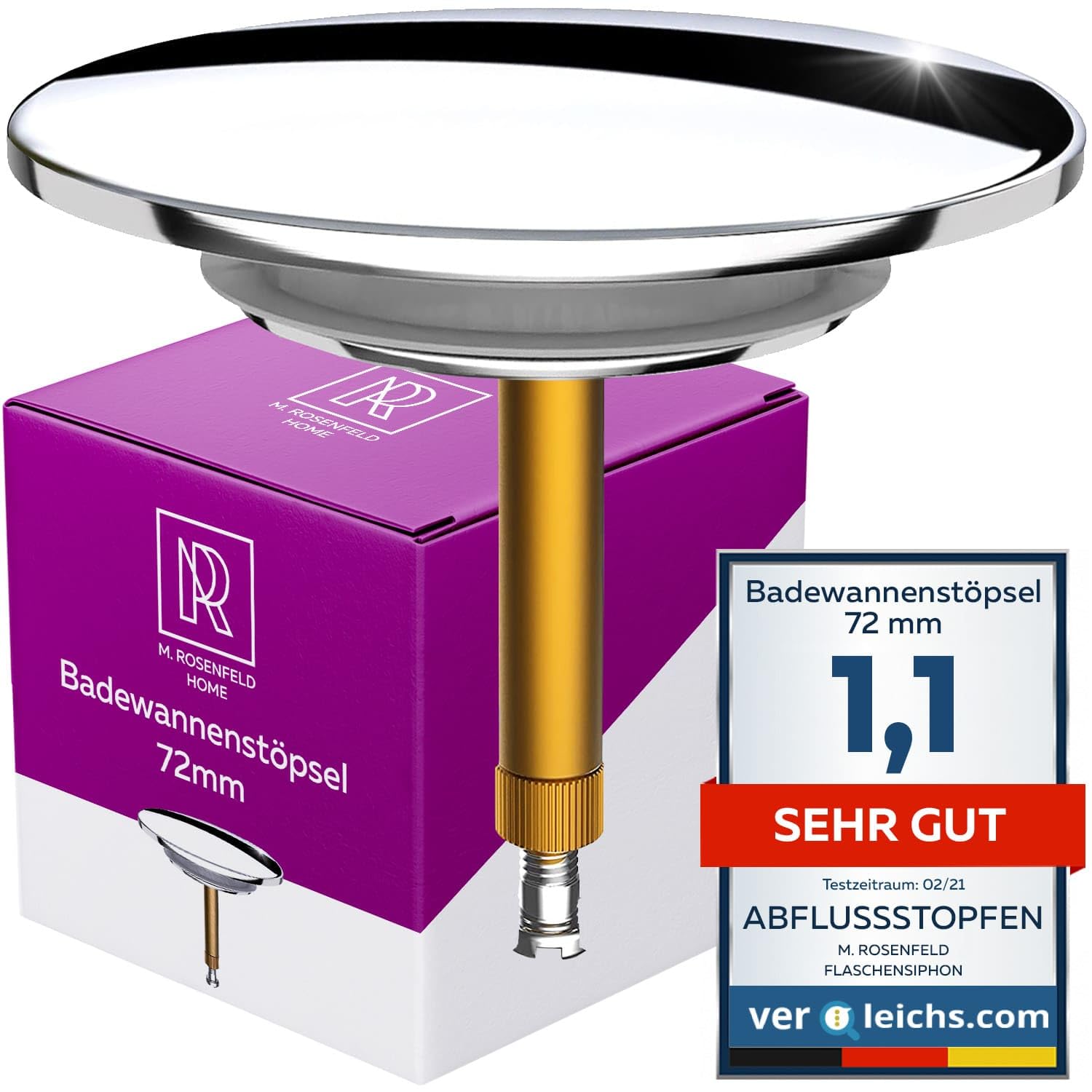 Powerruif Badstopper, universele pasvorm, badstopsluiting