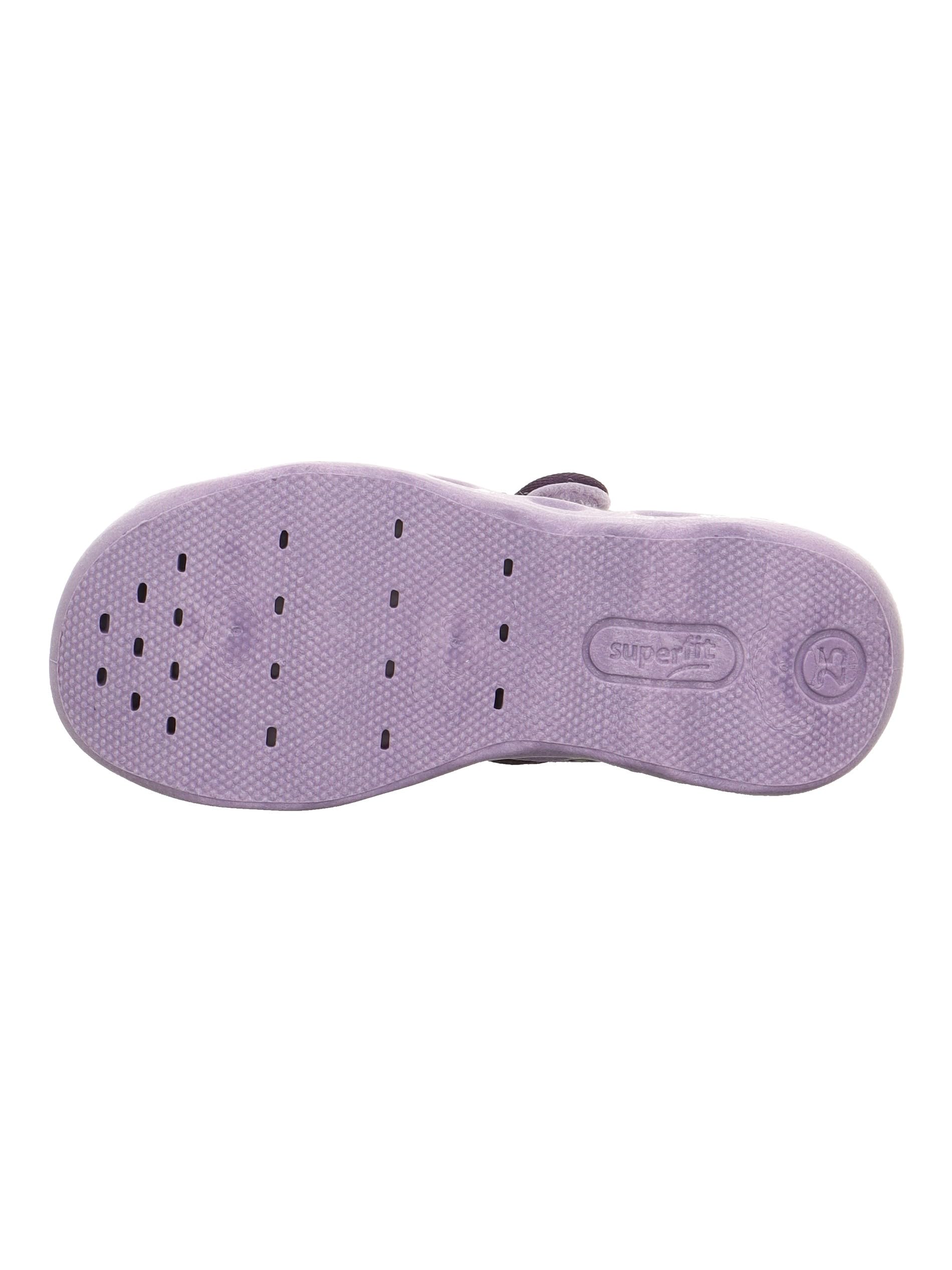 Superfit Dziewczynki Mädchen Bubble Mädchen Lila/Mehrfarbig 8520kapcie