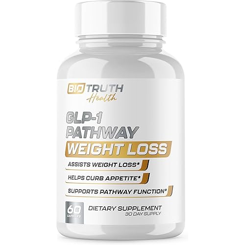 GLP-1 Pathway Weight Loss Pills | Fat Burner for Men & Women | Supports Healthy Pathways Associated with GLP-1 Activity | Appetite Suppressant Support + Energy Assist - 60 Capsules for Adults