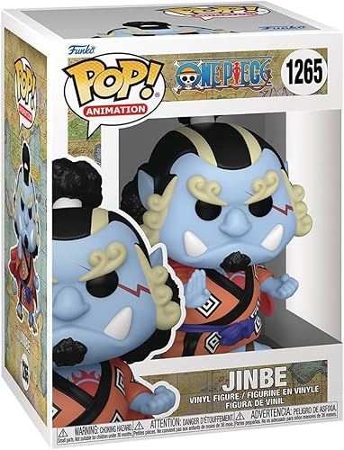 Miniatura 2 de POP Jinbe Funko - Figura de vinilo de una pieza (paquete con funda protectora de caja compatible), multicolor, 3.75 pulgadas