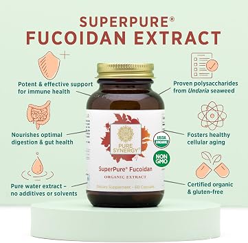 PURE SYNERGY SuperPure Fucoidan Extract (60 Capsules)