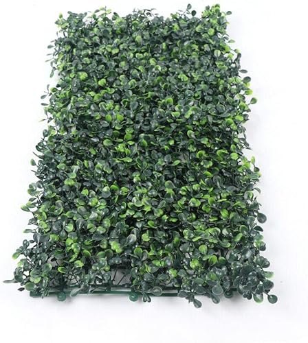 Miniatura 6 de 48 paneles de setos artificiales de boj de 10 x 10 pulgadas, paneles topiarios verdes para plantas, boj artificial, pantalla de cobertura de