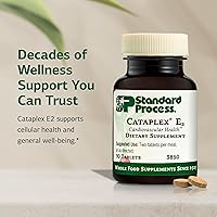 Vista 3 de Standard Process Cataplex E2 - Suplemento de vitamina E y selenio para la salud cardiovascular y celular - Soporte antioxidante para la salud