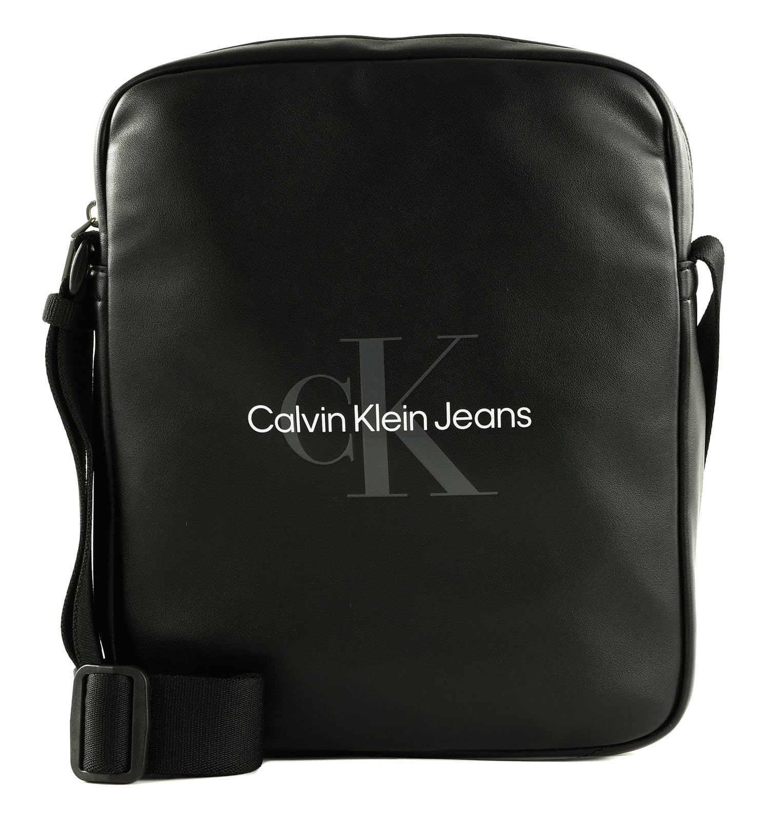 Crossover negro Calvin Klein Jeans con correa ajustable y monograma 5