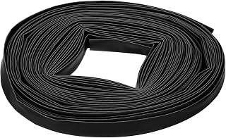 Tubo termorretráctil, 1/24 pulgadas de diámetro interior de 250 pies de largo, relación 2:1, poliolefina, funda de cable termorretráctil para aislamiento de cables eléctricos, gestión de cables, color