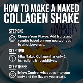 NAKED Chocolate Collagen Peptides Protein Powder, 24 Servings, Pasture-Raised, Grass-Fed Hydrolyzed Collagen Supplement, Paleo Friendly, Non-GMO, Keto, Gluten Free, 20oz