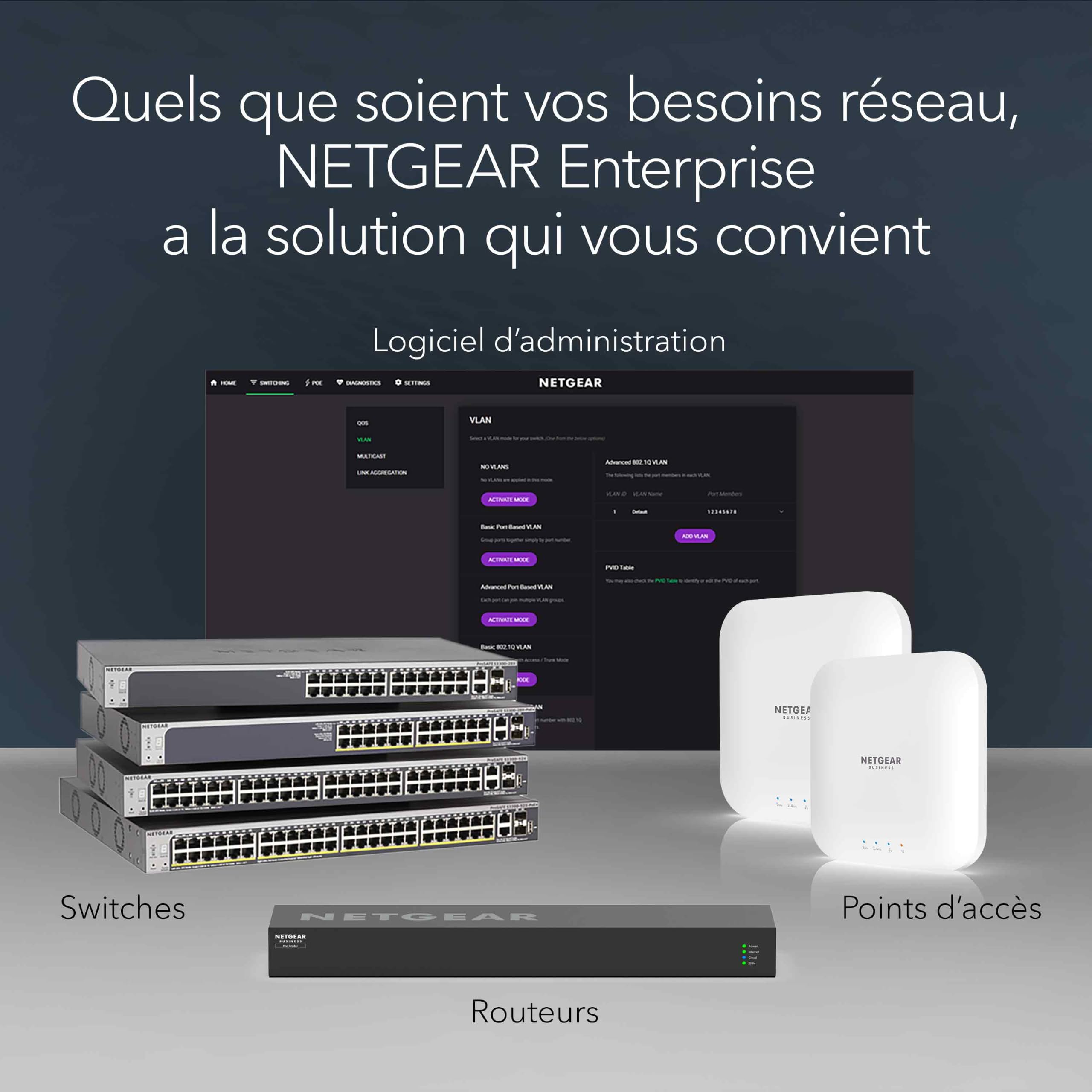 NETGEAR Switch Non manageable 5 Ports Gigabit Ethernet PoE+ (GS105P) - avec 4 PoE+ à 63 W, PoE Dynamique, sans Ventilateur, Montage sur Un Bureau ou Mural