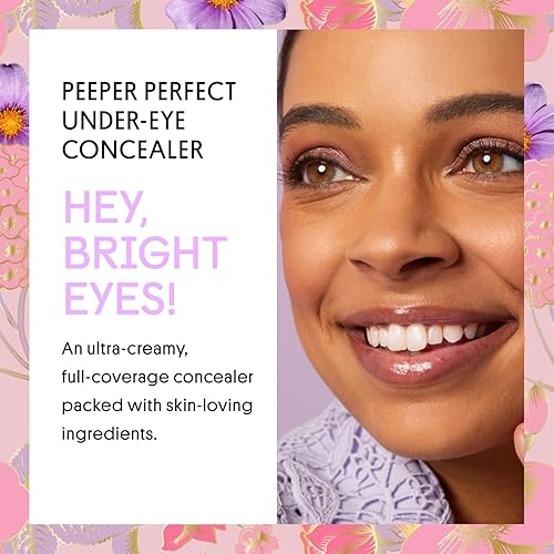 Winky Lux Peeper Perfect Under Eye Concealer, Makeup & Eye Brightener, Full Coverage Concealer for Dark Circles, Color Corrector & Eye Primer With Collagen, Hyaluronic Acid & Vitamin E (Neutral Beige)(Fair)