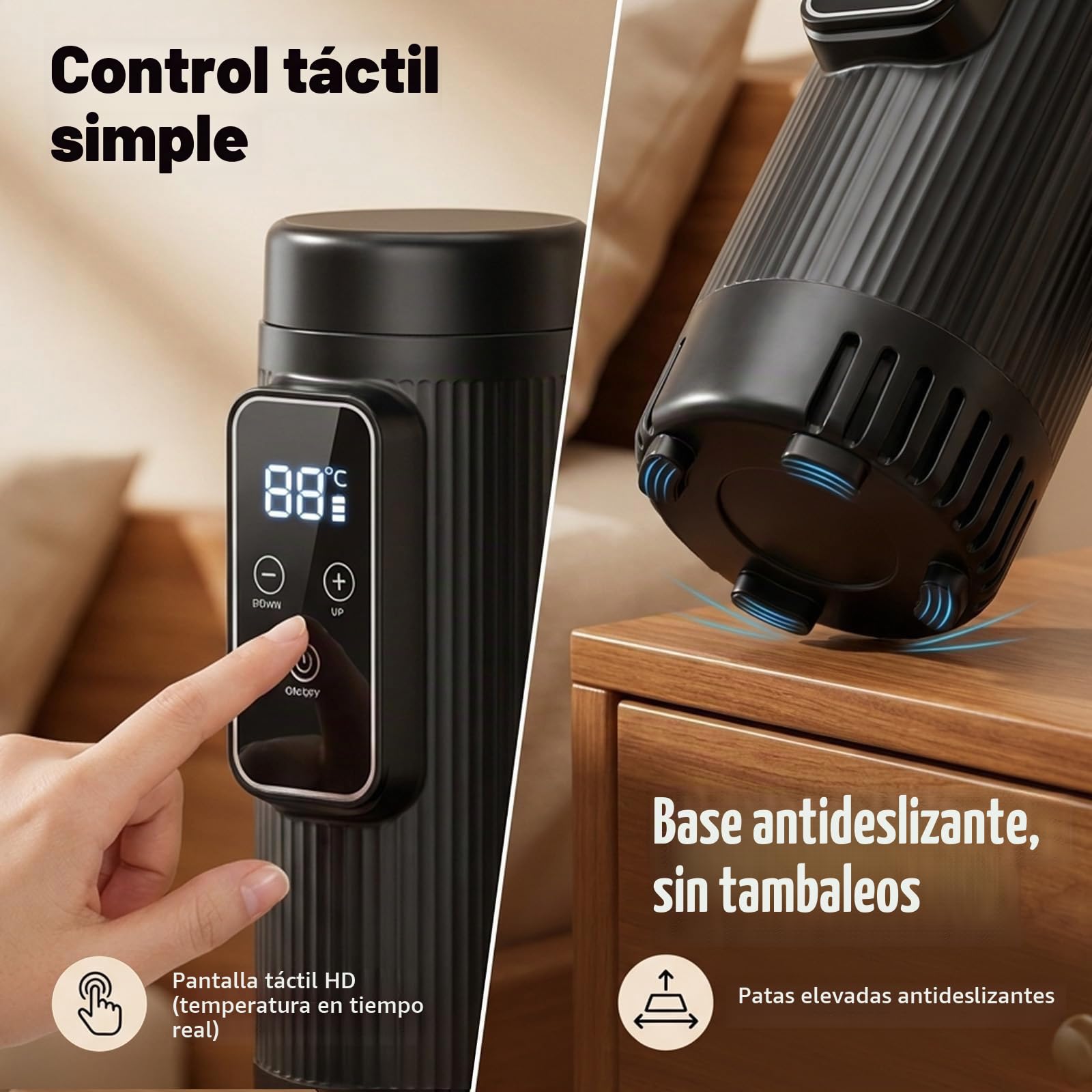 Nevera portátil para bolígrafos de insulina para viajes, con batería de alta capacidad, control inteligente de temperatura, interior de aluminio resistente, capacidad de 3 a 4 cartuchos de insulina