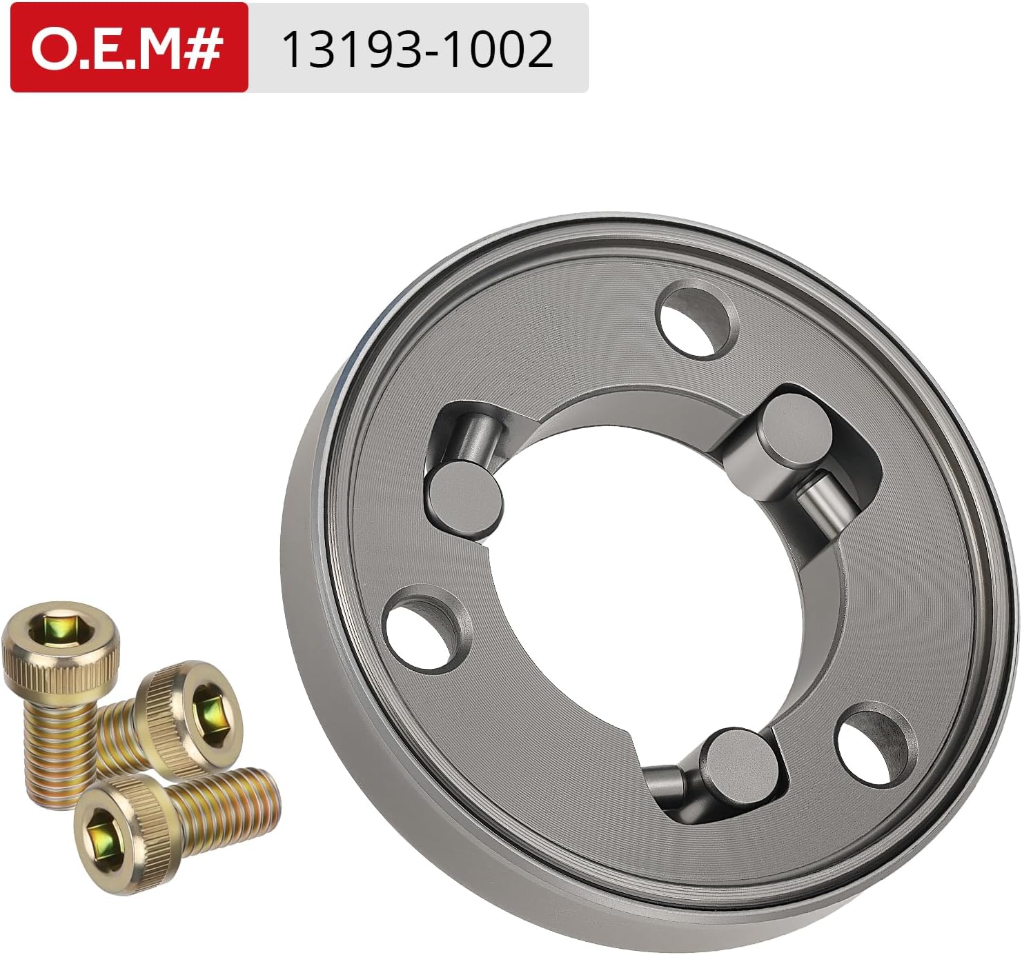 JAVIK Starter Clutch One Way Bearing & Bolts Fit for Kawasaki Bayou KLF185 KLF220 KLF250 Nin-ja EX250 EX300 ZX600 KZ305 KLE300 ZX600 EL250 KLT20 1981-2024，O.E.M#13193-1002