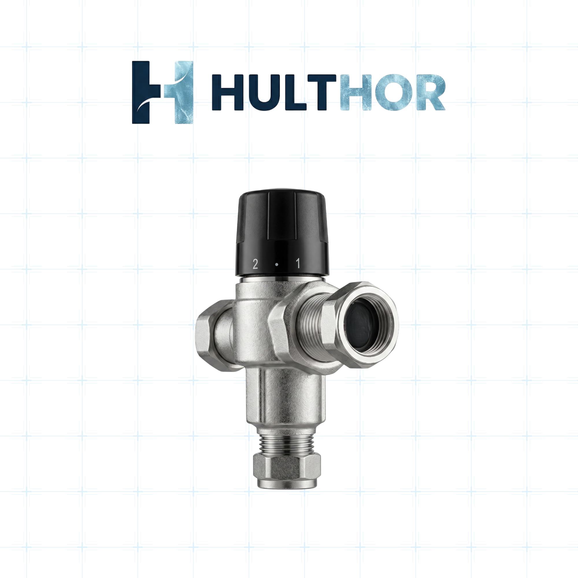 Valvola miscelatrice termostatica da 15 mm TMV2 Valvola miscelatore a compressione - Hulthor