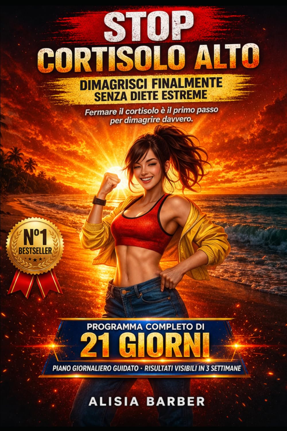 STOP CORTISOLO ALTO: EDIZIONE 2026 ESCLUSIVA AMAZON - Fermare il cortisolo è il primo passo per dimagrire davvero. Programma Completo di 21 Giorni per Sbloccare il Dimagrimento