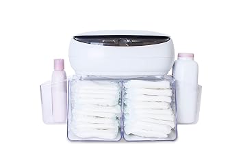 مجموعة الأمير Lionheart من EVO Wipes Warmer and Dresser Top Diaper Depot