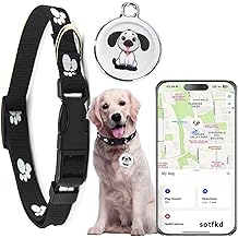 Dog Tracker GPS-GPS Dog Collar-GPS Tracker for Dogs-Pet Tracker | Android and iOS Universal | No Monthly Fee | Waterproof | Works with Any Collar