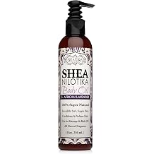 Shea Terra Organics Shea Nilotik Oil Scented With South African Lavender | Natural Daily Skin Moisturizer & Conditioner for Face, Hair & Body 8 oz