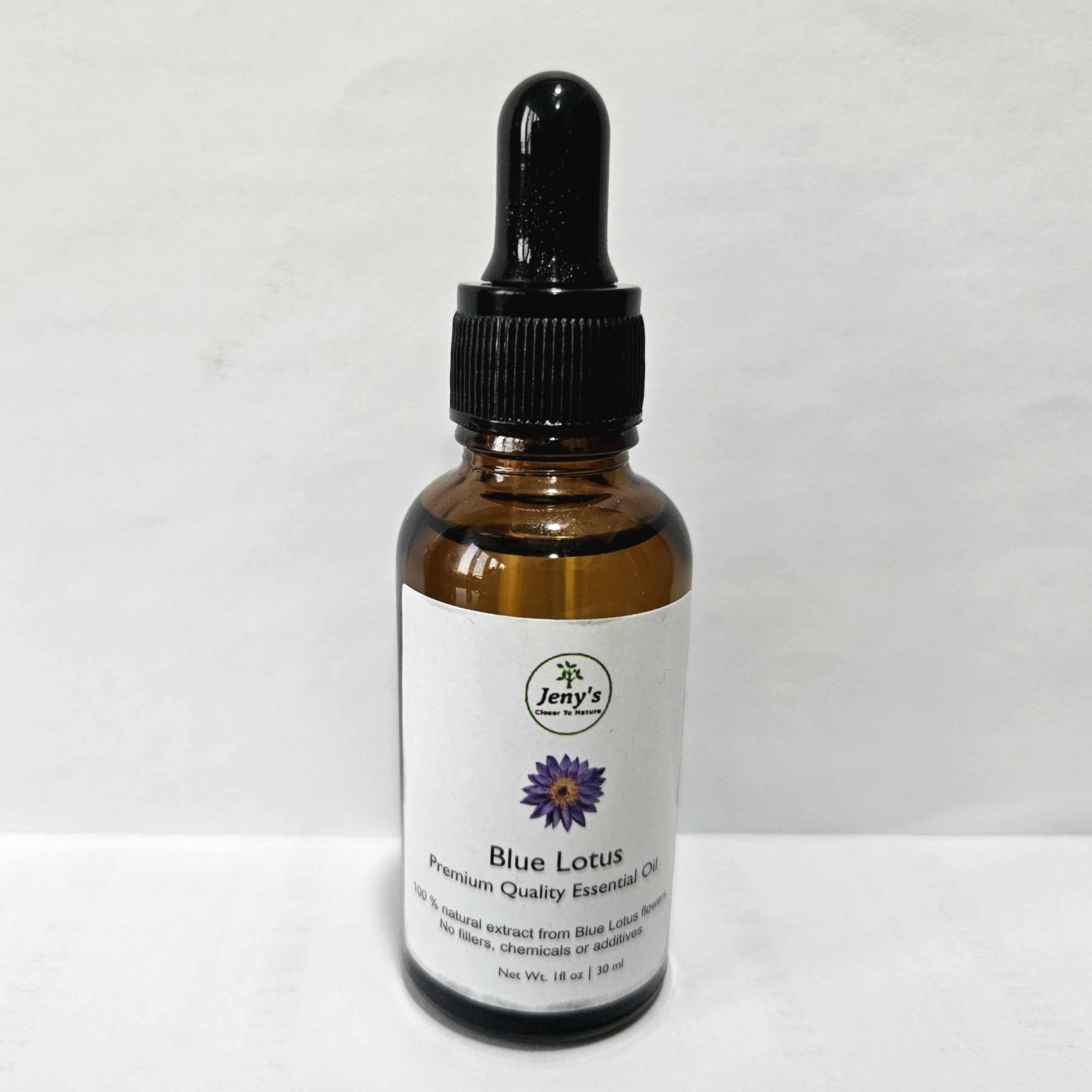 Organic Blue Lotus Essential Oil - Premium Grade 100%, Undiluted Essential Oil 30ml, for Aromatherapy, Soaps, Lotions, & Candles | Vegan & Cruelty Free