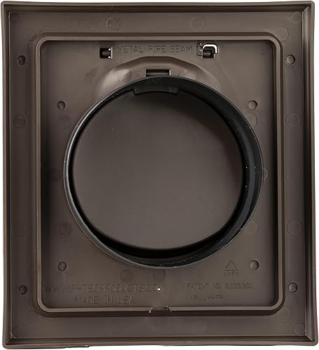 Miniatura 100 de NO-PEST VENT Exclusiva cubierta de ventilación de secadora de doble puerta, fabricada en Estados Unidos con plástico muy resistente a los rayos UV