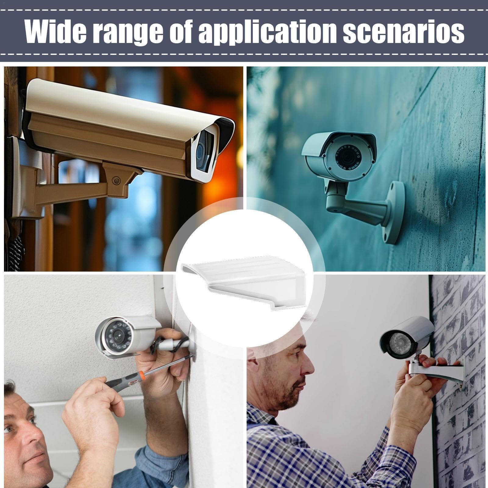 Copertura Antipioggia Per Telecamere Esterno - Protezione Sole E Pioggia Per Sicurezza - Foto 10