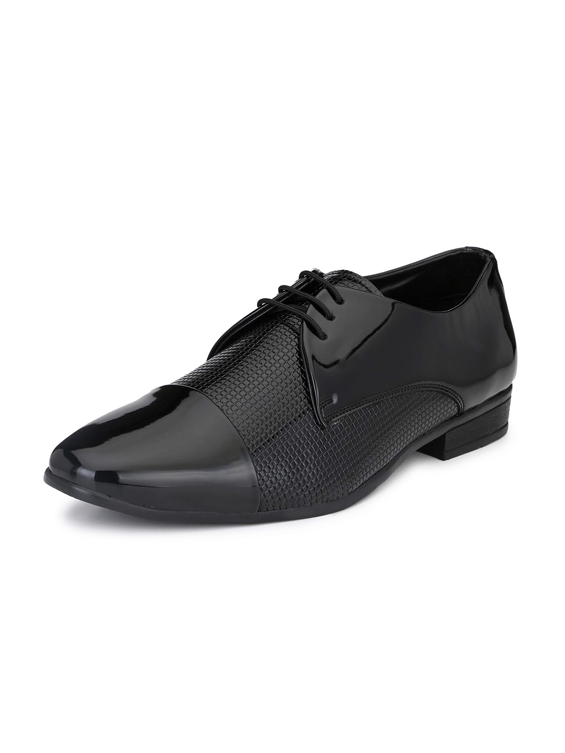 HiRELS Patent Shoes Wedding|Lightweight|Comfortable|Soft Cushioned Lace Up for Men Black (B087FJ1M9Y) Amazon Price History, Amazon Price Tracker