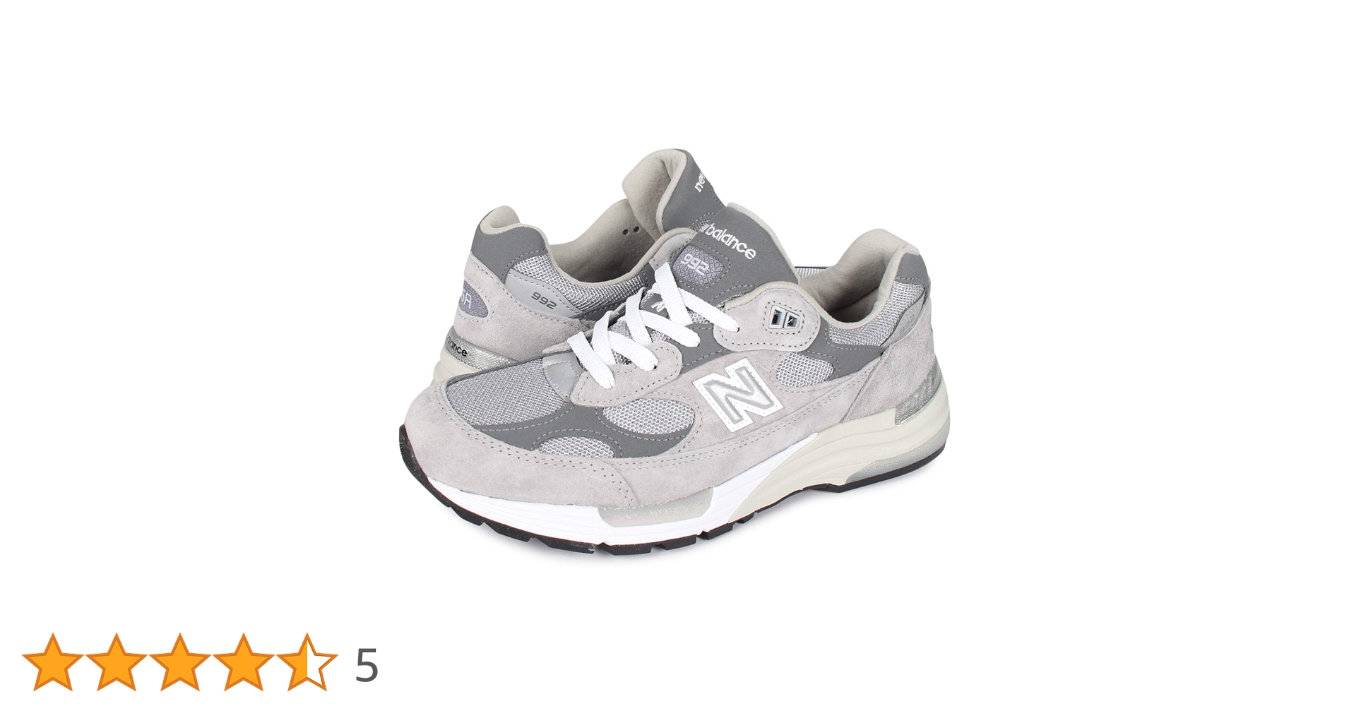 【美品】ニューバランス M992GR USA製 ダッドスニーカー グレー EXCELLENT USED) NEWBALANCE M992GR 