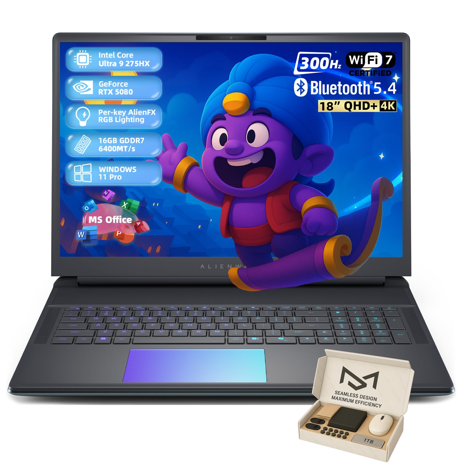 Amazon.com: Dell Alienware 18 Area-51 Gaming Laptop - NVIDIA RTX
