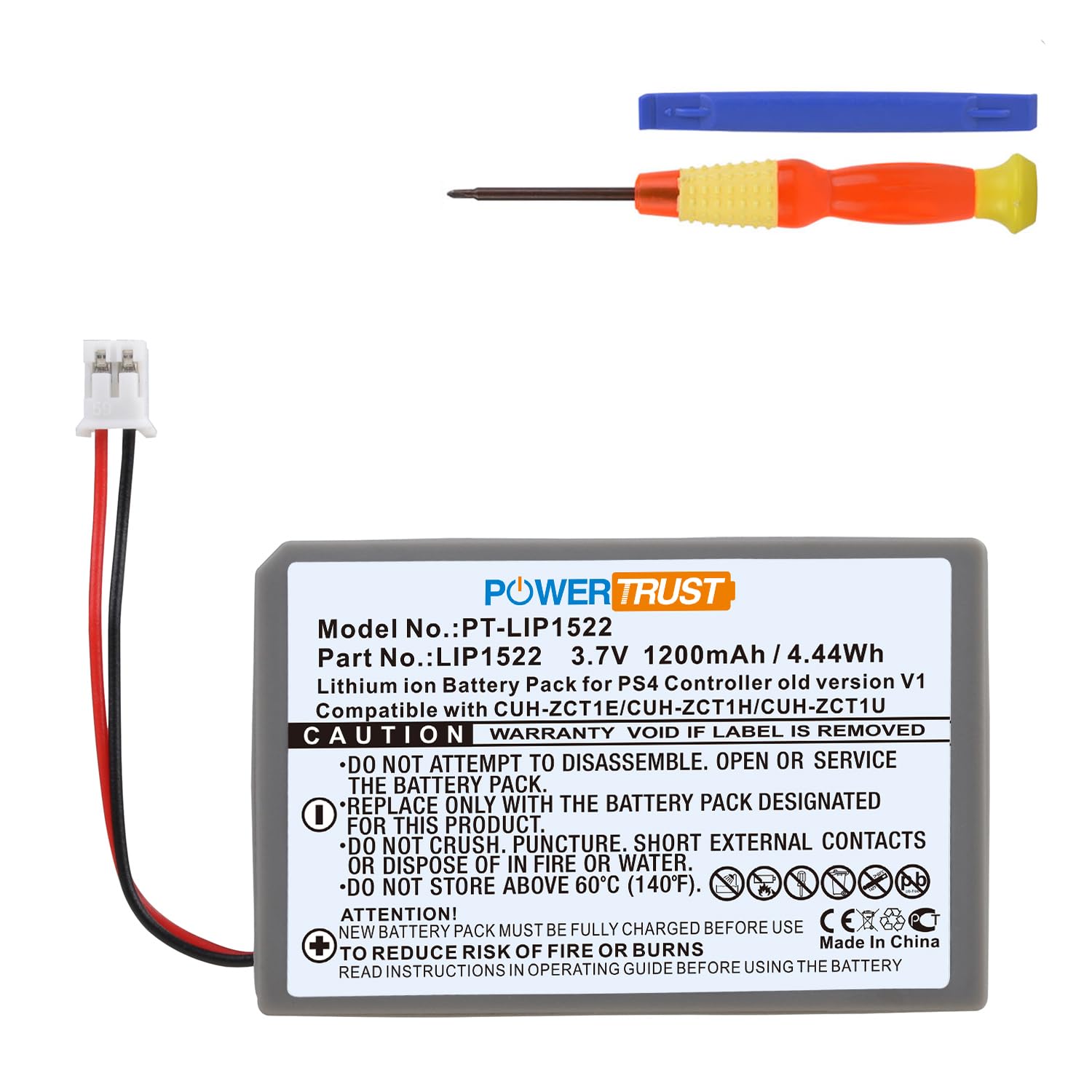 Amazon.com: PowerTrust 1200mAh LIP1522 Replacement Battery
