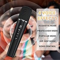 Vista 9 de WinBridge S97 60W Bluetooth Speaker Mic– Powerful Wireless Voice Amplifier with Dual Microphones, Portable PA System & Karaoke Machine for Teachers