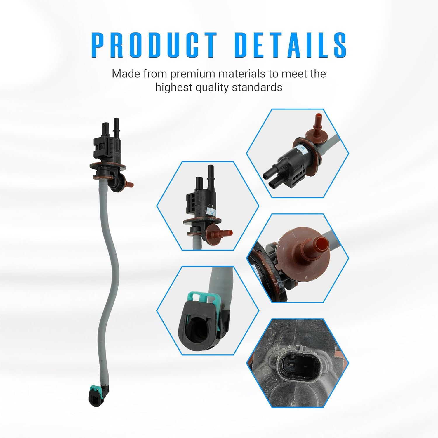 JL3Z-9B325-D EVAP Fuel Vapor Canister Purge Solenoid Valve for 2017-2020 Ford F-150/Expedition & 2018-2020 Lincoln Navigator 3.5L V6 Replaces HL34-9B325-AB