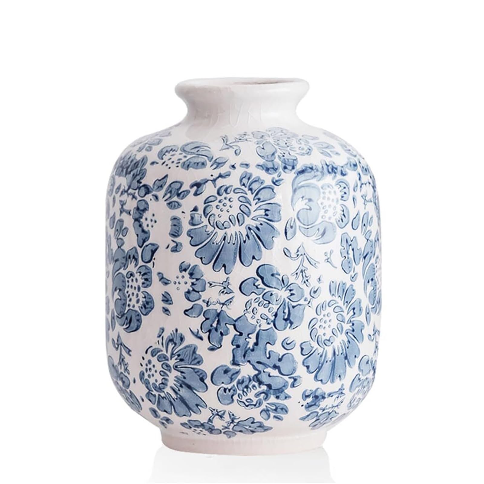 Modern Farmhouse Decor Vintage Vases For Home Decor Ceramic Chinoiserie Vase For Flowers Gifts for Couples(F)
