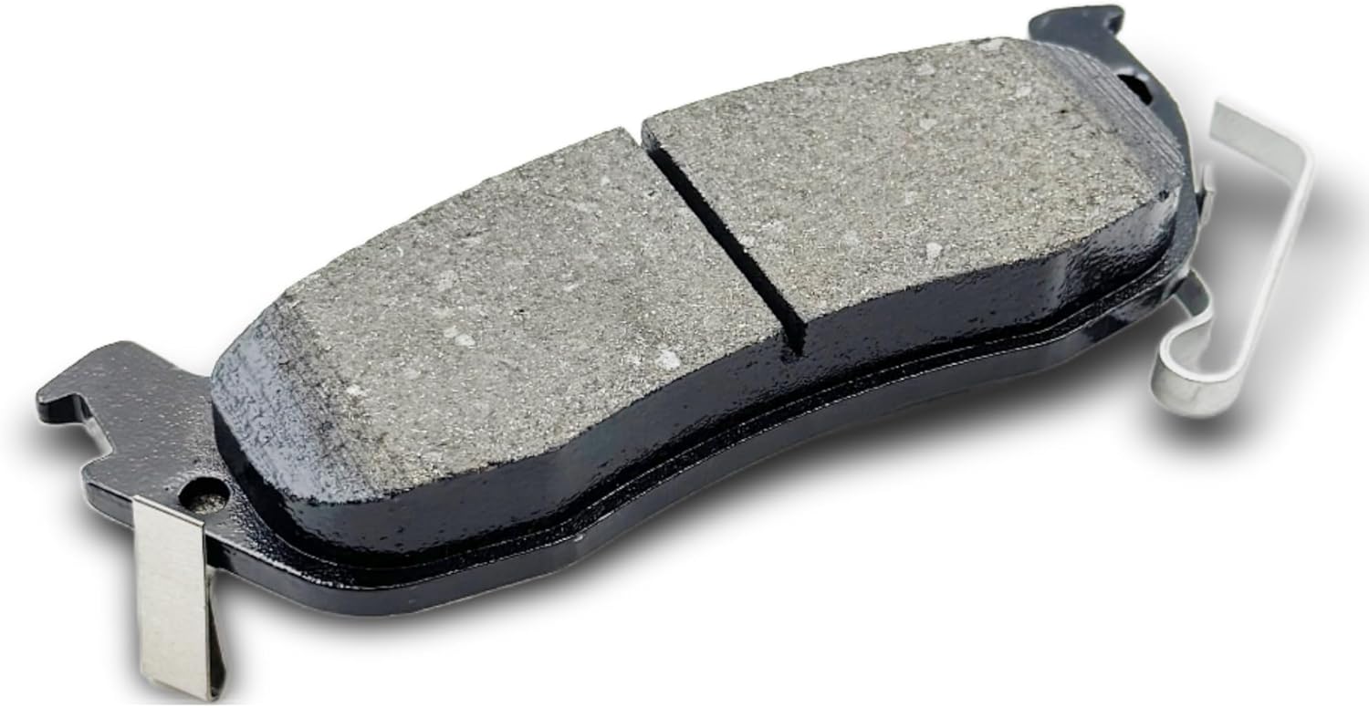 Front Rear Ceramic Brake Pads 8 Pieces Set fit for 2007-2010 INFINITI QX56,for Nissan for 2007-2015 Armada,for 2008-2015 TITAN