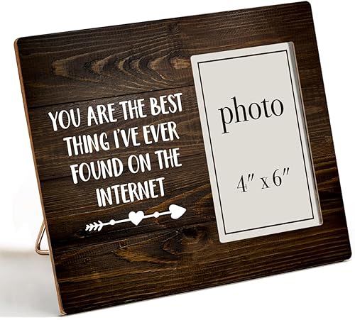 Miniatura 6 de Nurawo Regalos para amigos, ideas de regalos para amigos, regalos de amistad para hombres y mujeres, marco de fotos de madera para mesa o pared