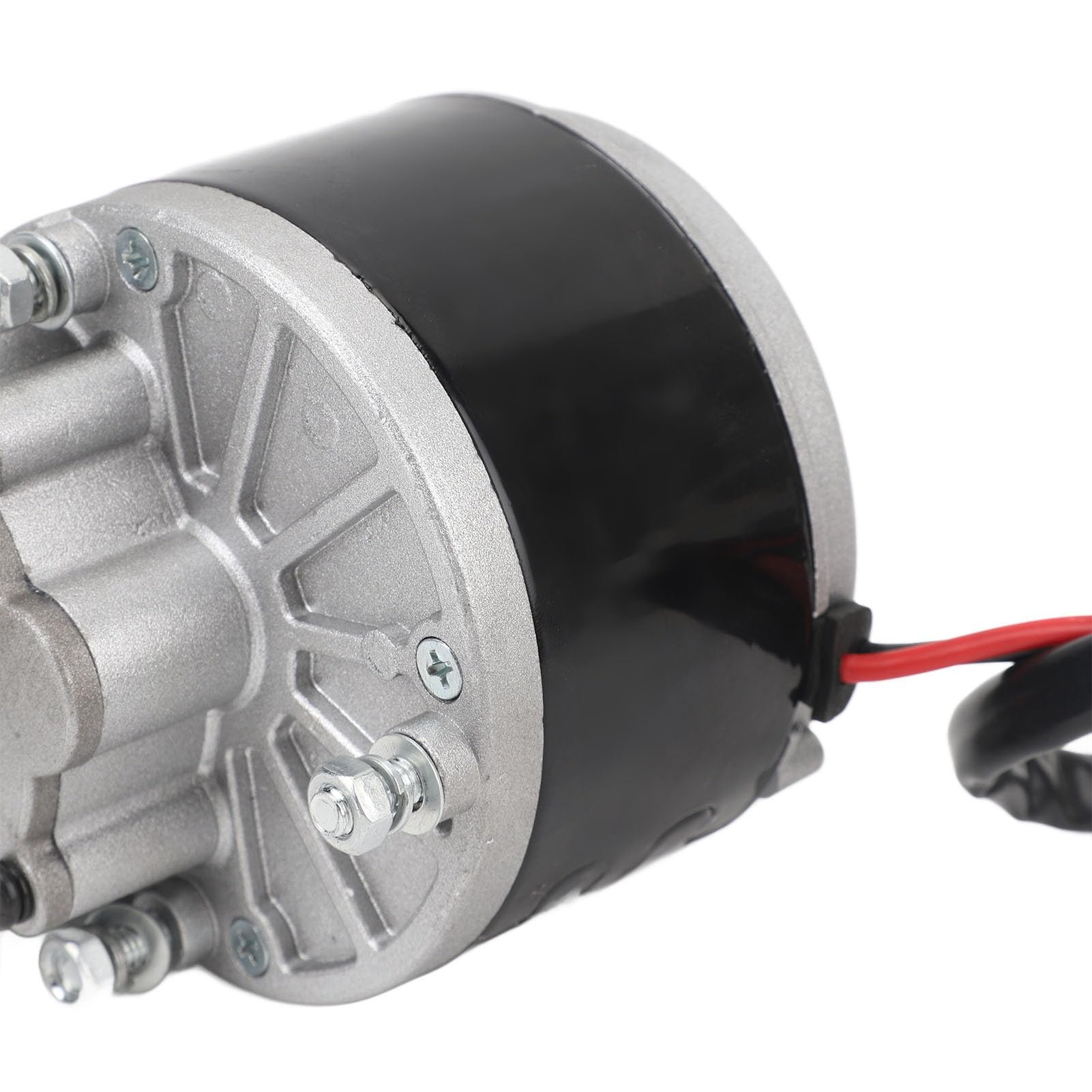 Changor Motore Elettrico con Riduttore a Ingranaggi 24V Potente DC Spazzolato 350W per Appassionati di Moto Alluminio Rame 1 unità