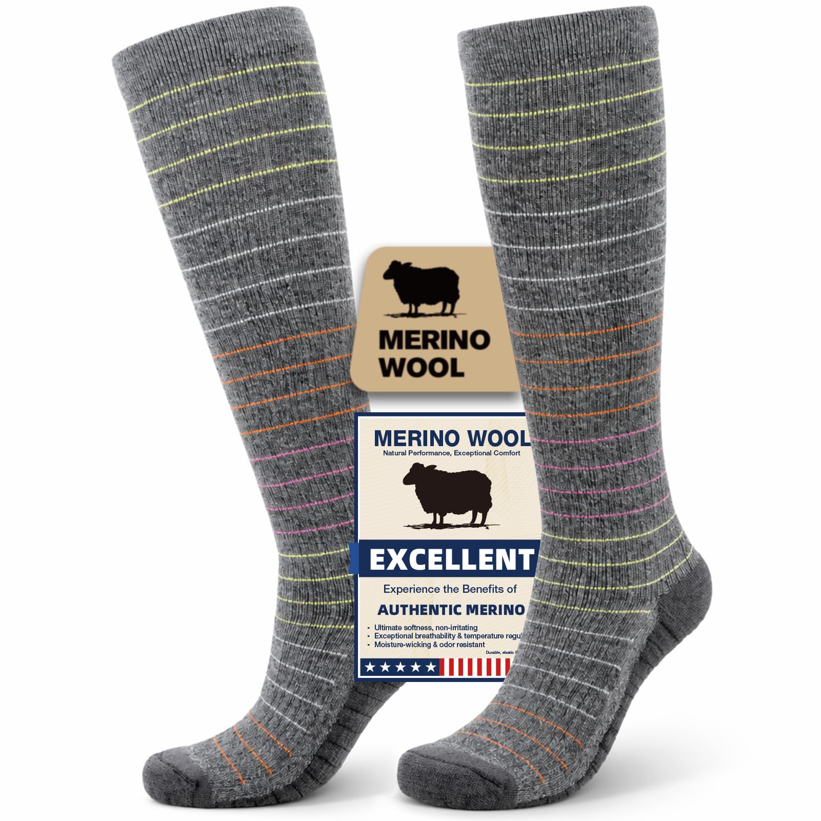 Merino Wool Compression Socks