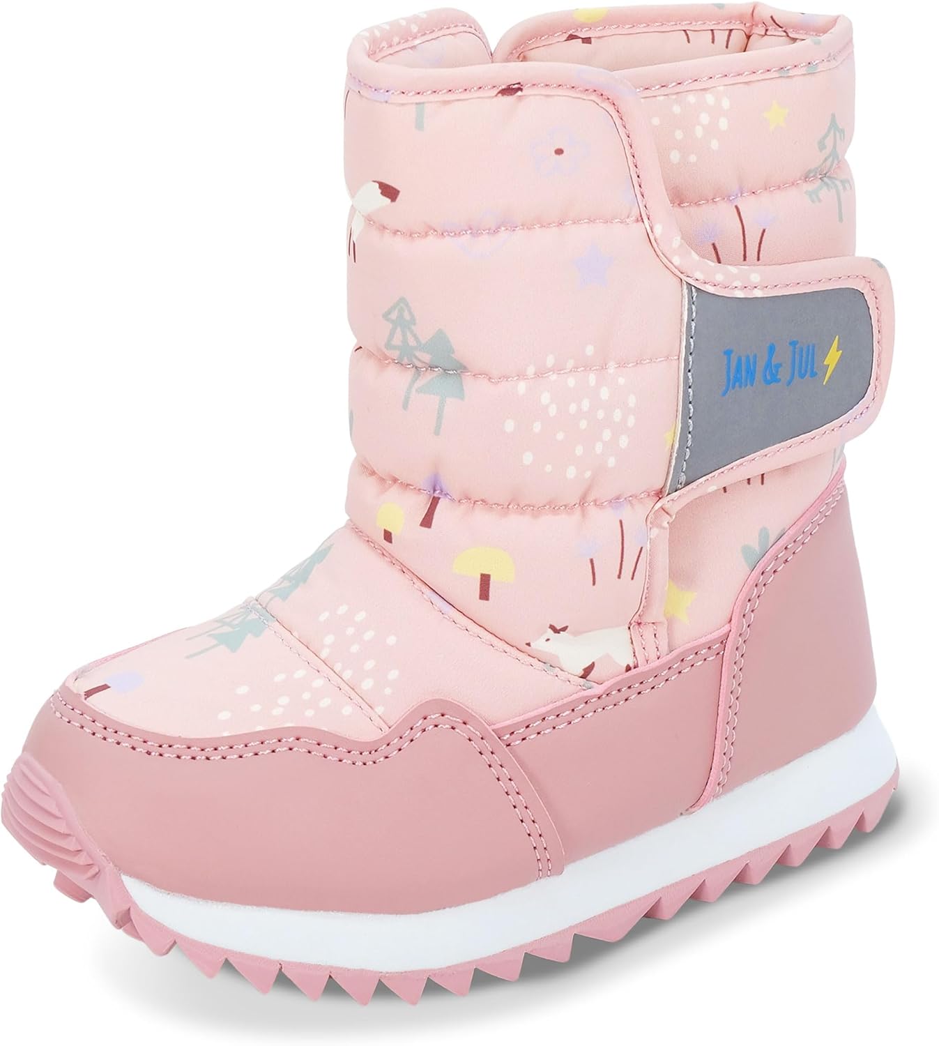 JAN & JUL Water-Resistant Snow Boots for Toddlers and Kids